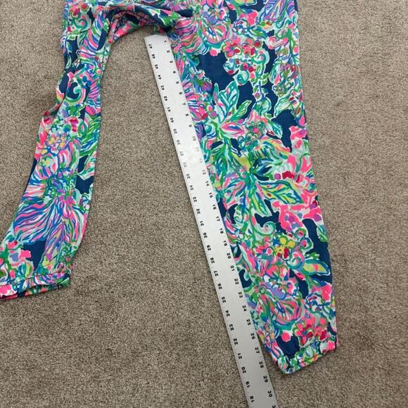 Lilly Pulitzer large Exotic Escapades piper jogger pant P2 2507 - Picture 3 of 13